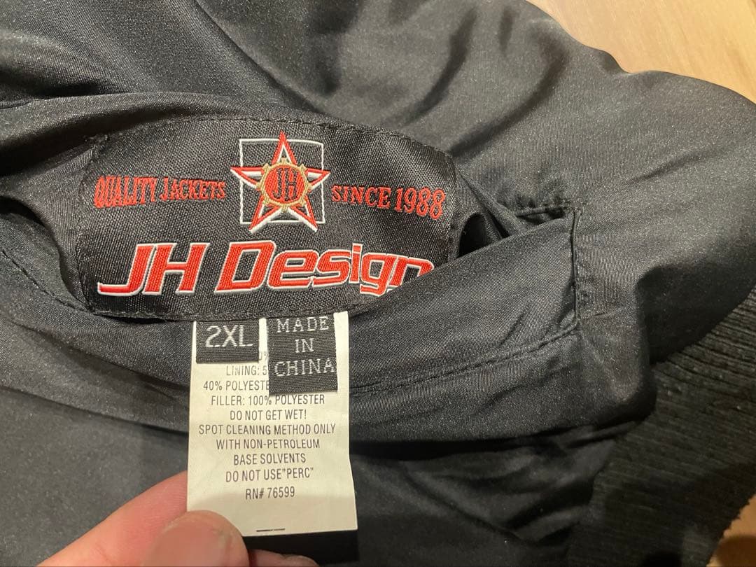 JH DESIGN レイダーススタジャン　リバーシブル