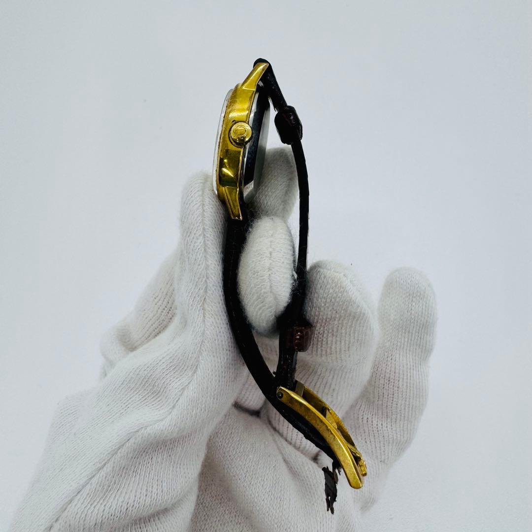 ✨OMEGA✨オメガ✨Deville✨ゴールド文字盤✨ヴィンテージ✨腕時計✨