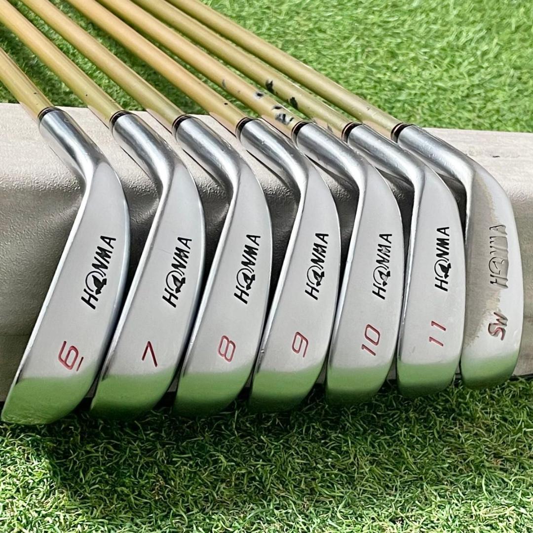 ホンマ HONMA BERES ML502 アイアンセット 7本 L 2S 右