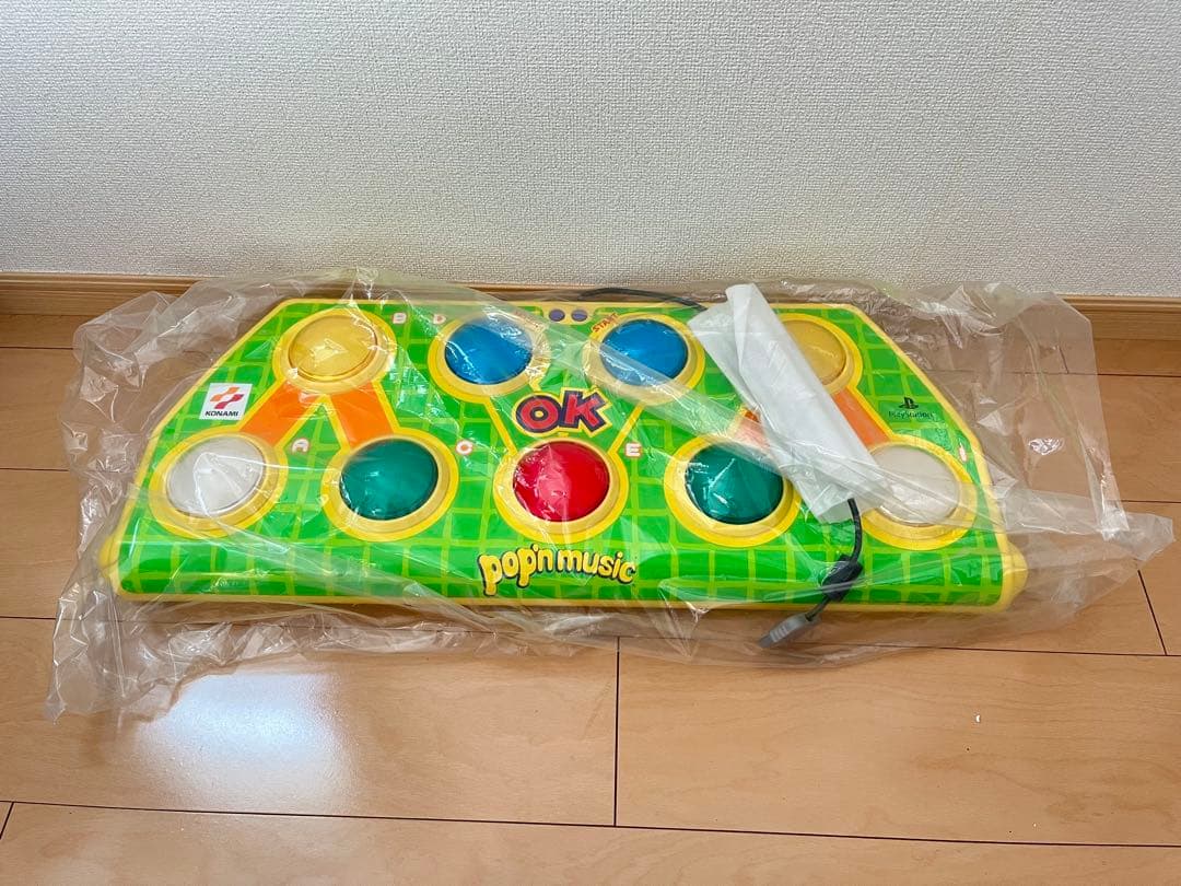 【美品・おまけ付き】ポップンミュージック アーケードコントローラー PS1,2用