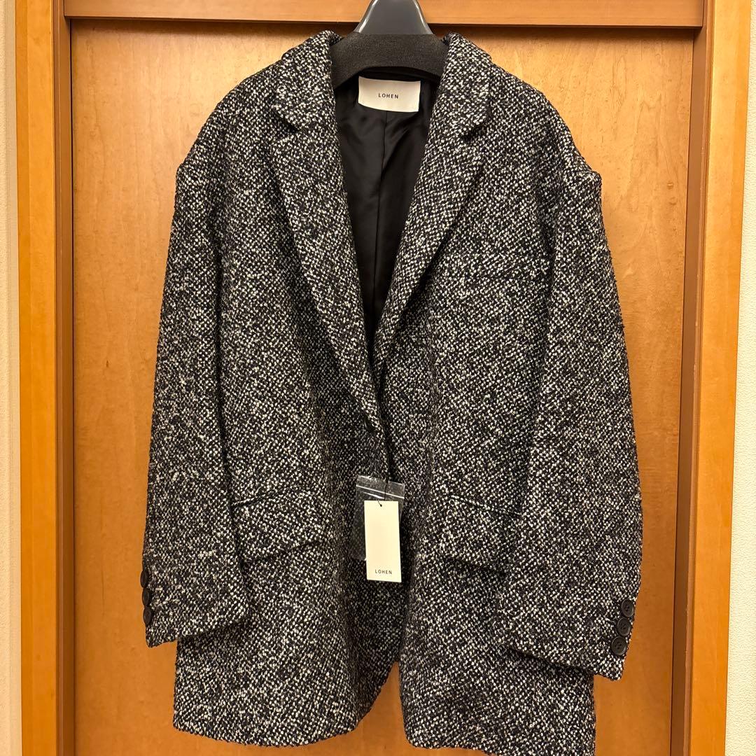 e*☆様 LOHENローヘン 24AW ツイード ジャケットジャコット