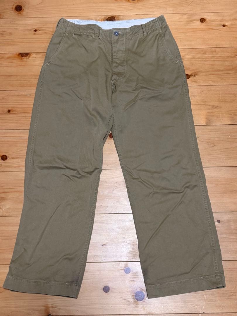 ウエアハウス　Lot 1216 M-41 ミリタリー　チノ　32
