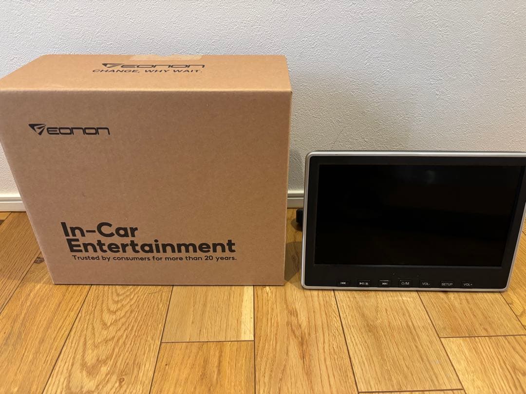 21日まで限定価格☆DVDプレイヤーヘッドレストモニター10.1インチ