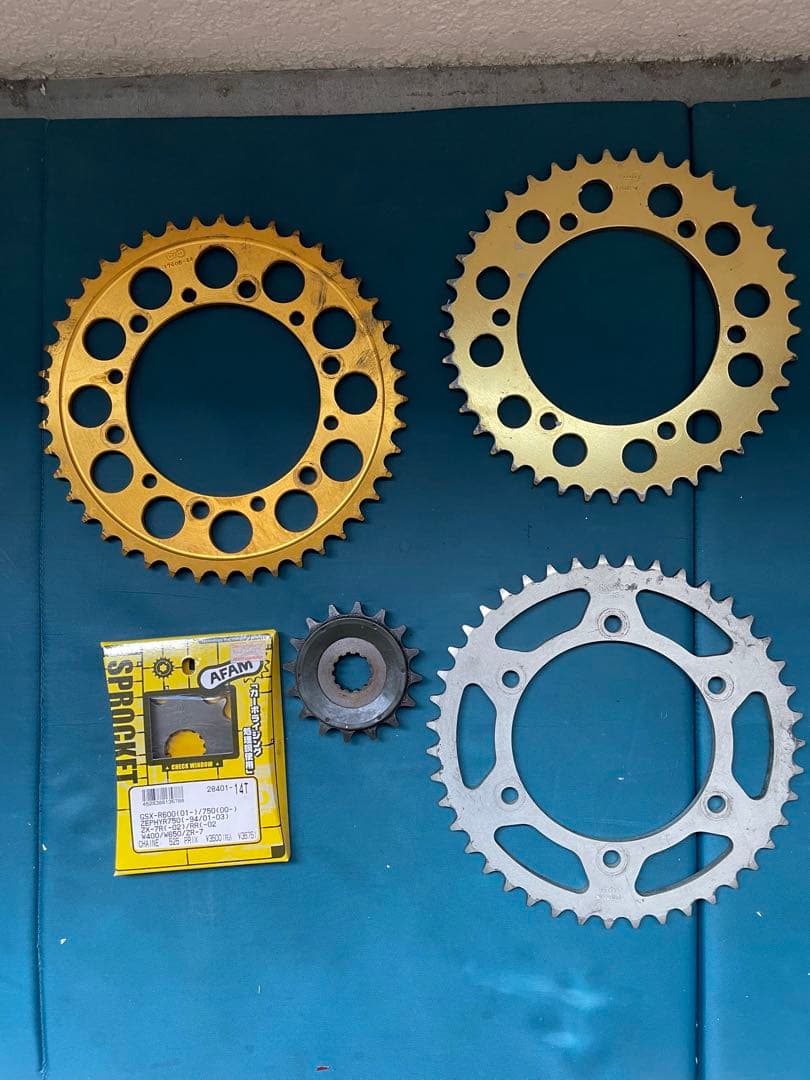 ゼファー750 スプロケット 計5個 カワサキ