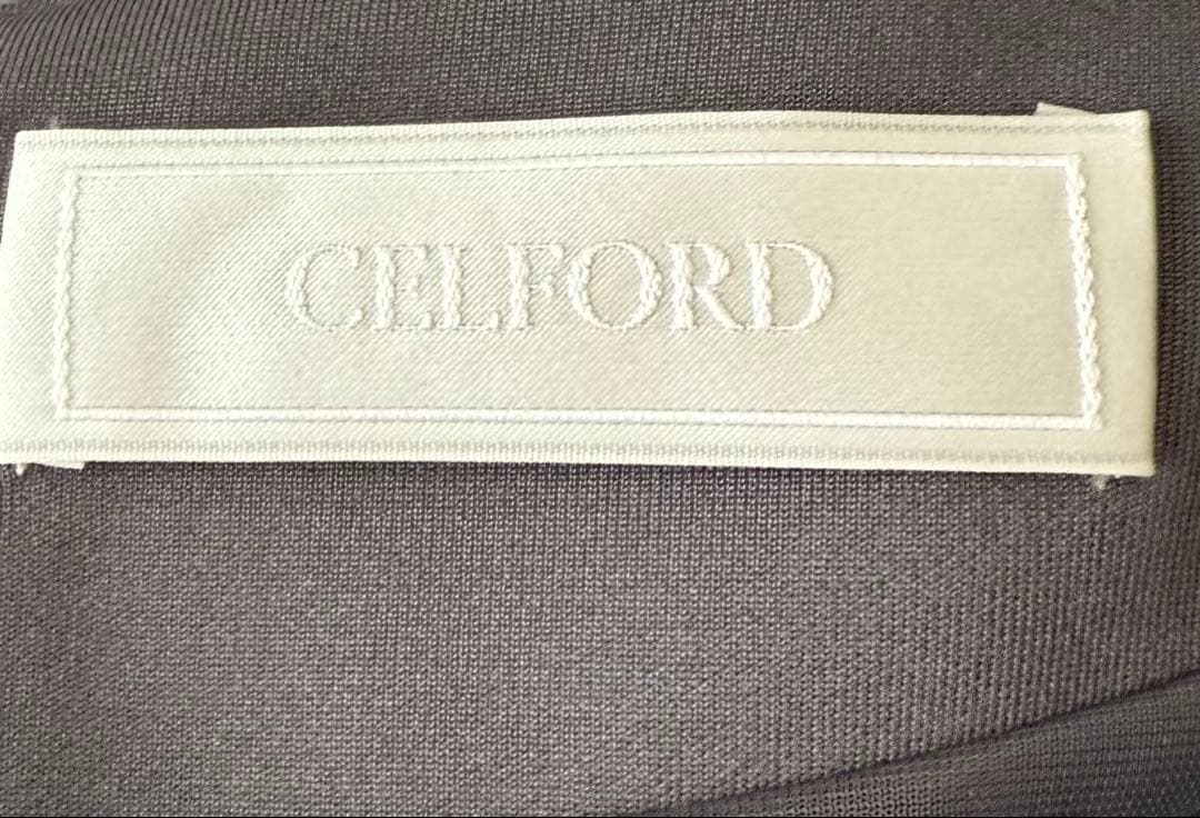 今季新作[セルフォード] ドレープタイトカットワンピースCELFORDレディース