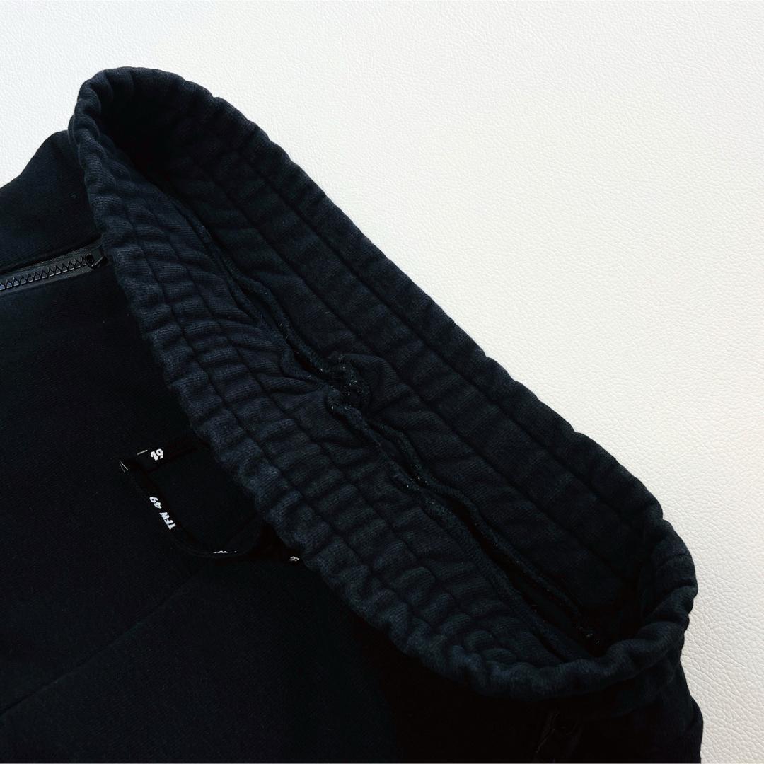 6736 TFW49 ジョガーパンツ　コットン　ストレッチ　スウェット　ブラック