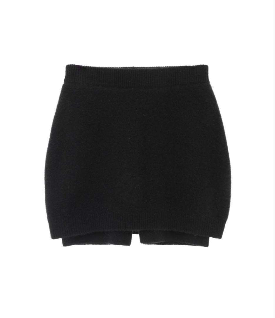 新品未使用　クラネ PANTS LAYERED YAK MINISKIRT