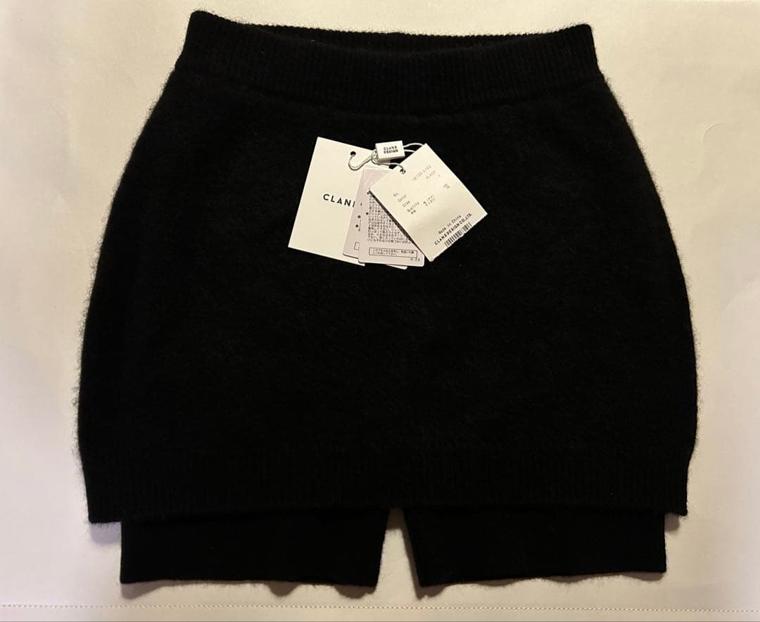 新品未使用　クラネ PANTS LAYERED YAK MINISKIRT