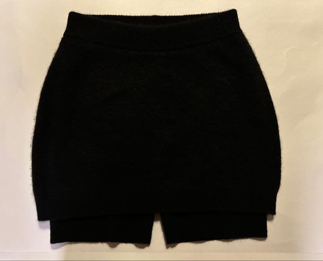 新品未使用　クラネ PANTS LAYERED YAK MINISKIRT