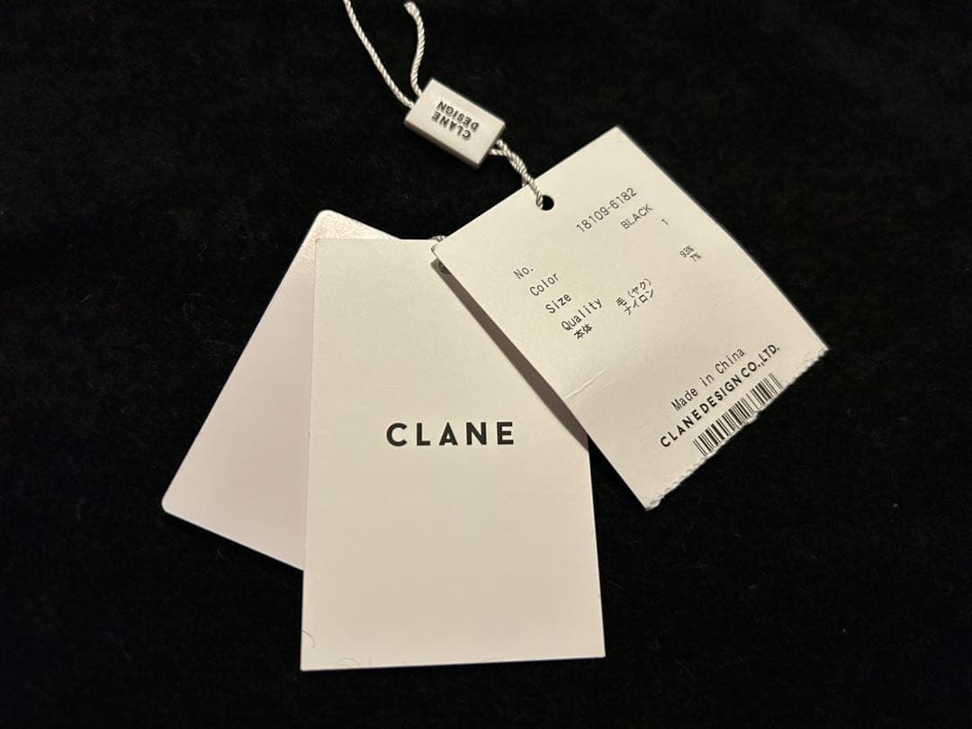 新品未使用　クラネ PANTS LAYERED YAK MINISKIRT