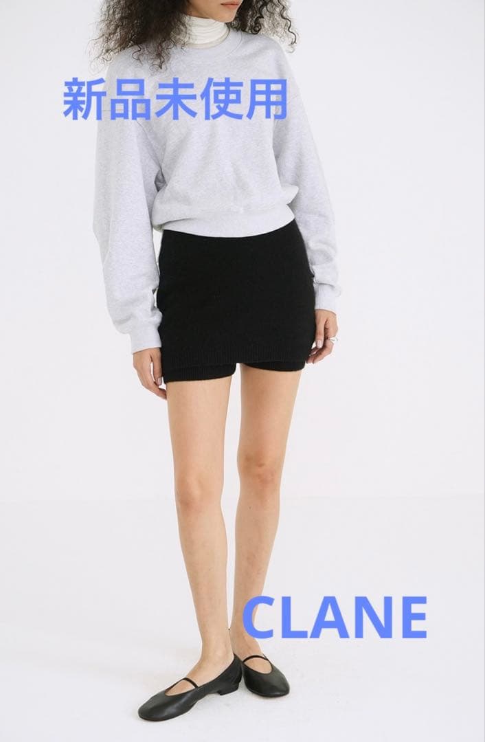 新品未使用　クラネ PANTS LAYERED YAK MINISKIRT