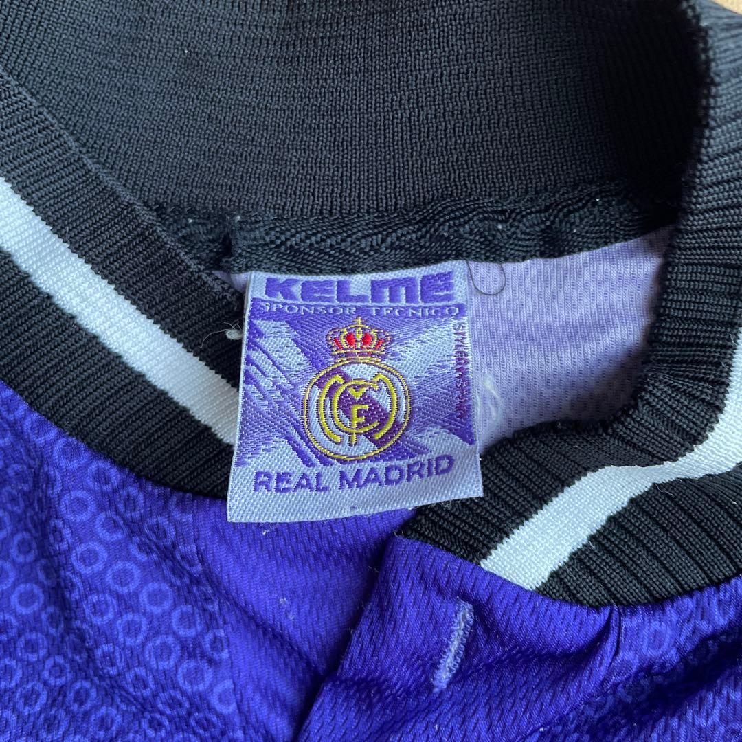 KELME レアル・マドリード　長袖　ユニフォーム　紫　97-98