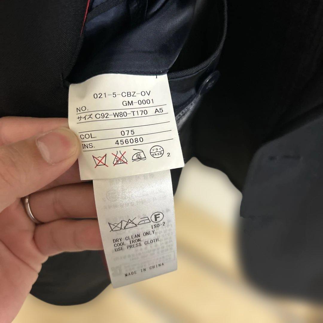 【美品】J.PRESS ぺピンメリノ トロピカルブレザー 紺ブレ