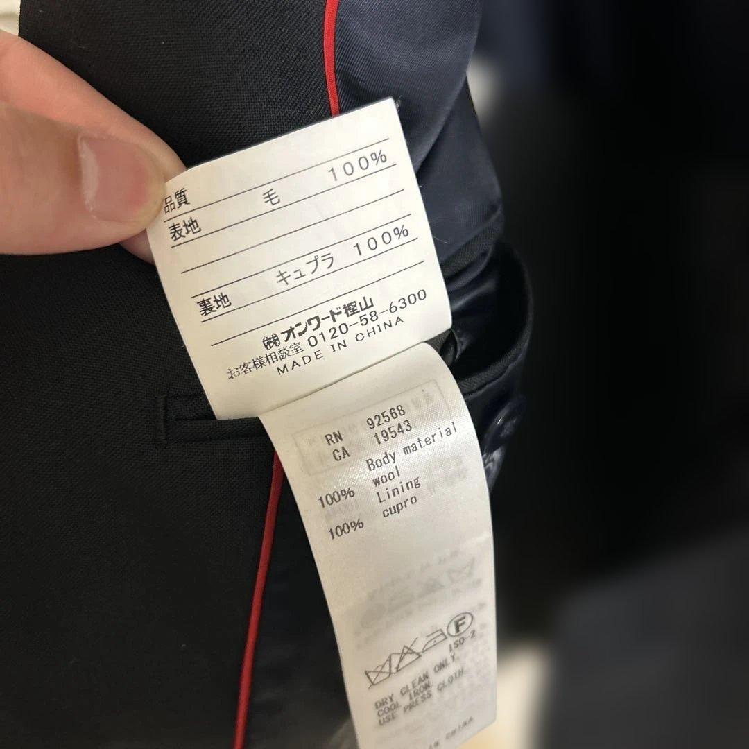 【美品】J.PRESS ぺピンメリノ トロピカルブレザー 紺ブレ