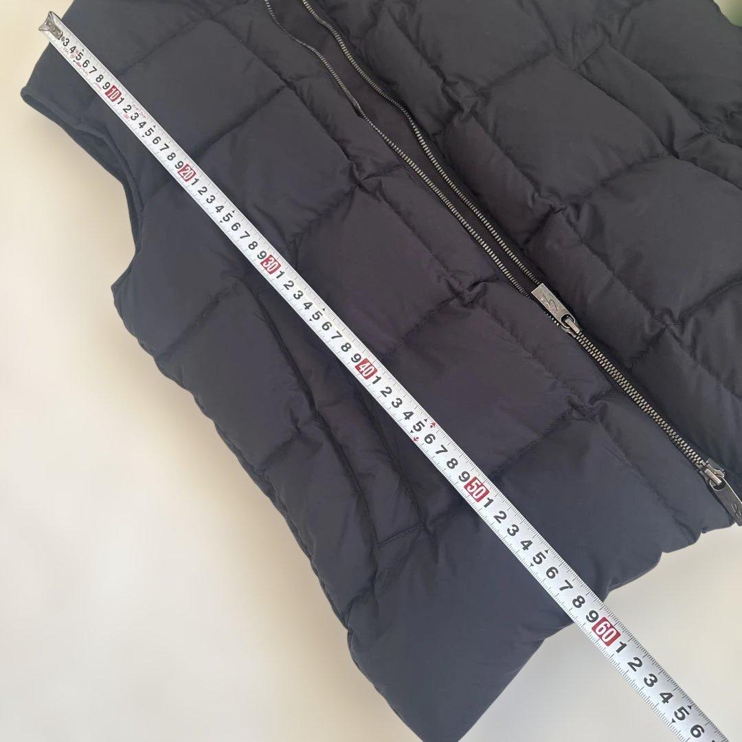 agnes b. AVEC PYRENEX ダウンベスト ブラック　ピレネックス