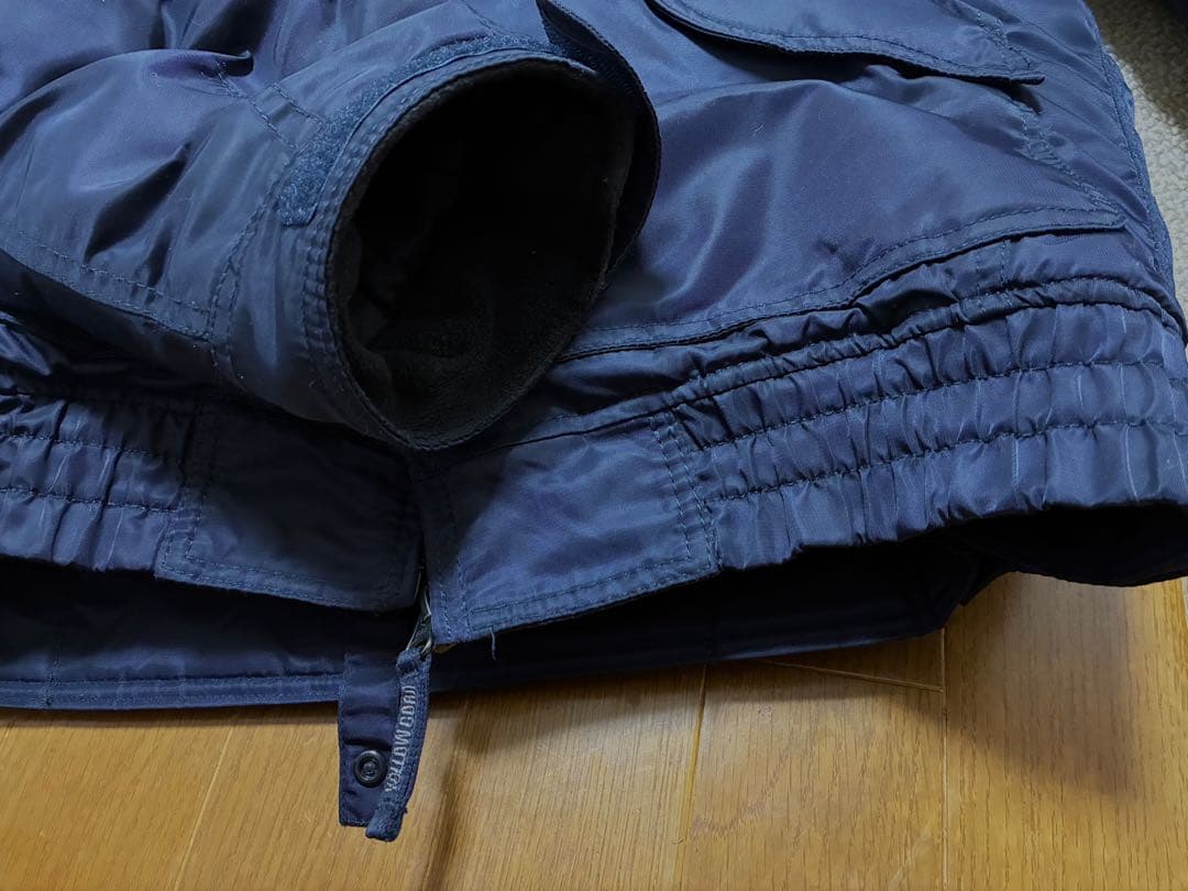 YELLOW CORN バイクジャケット ネイビー　ウィンター