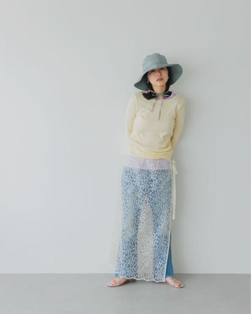 mature ha. オーガニックコットン ガーデンハット 試着のみ