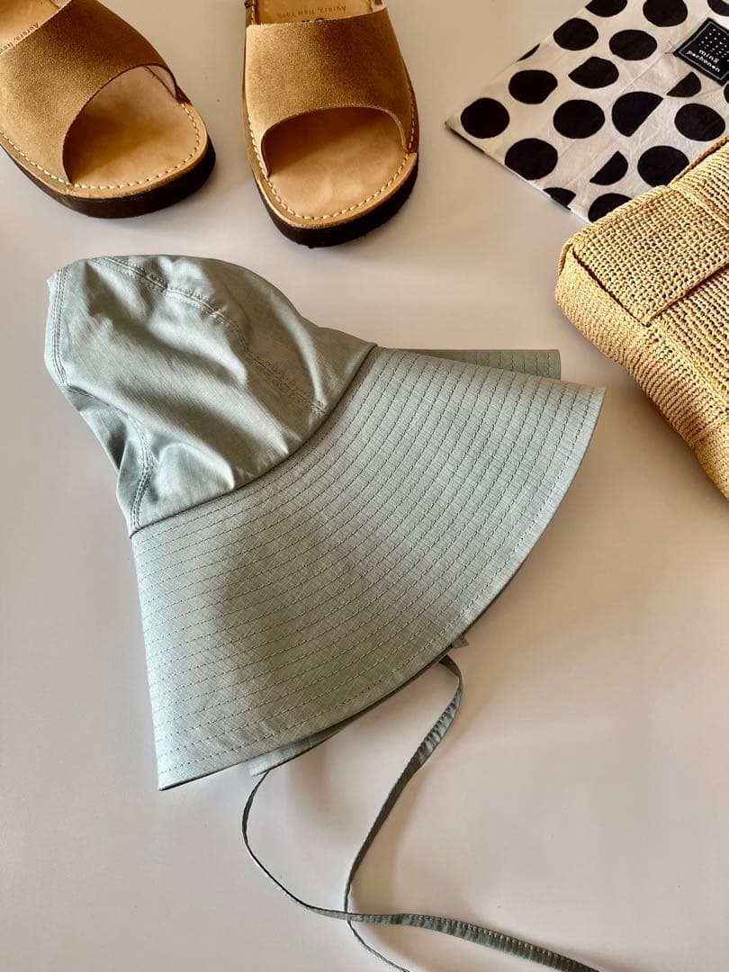 mature ha. オーガニックコットン ガーデンハット 試着のみ