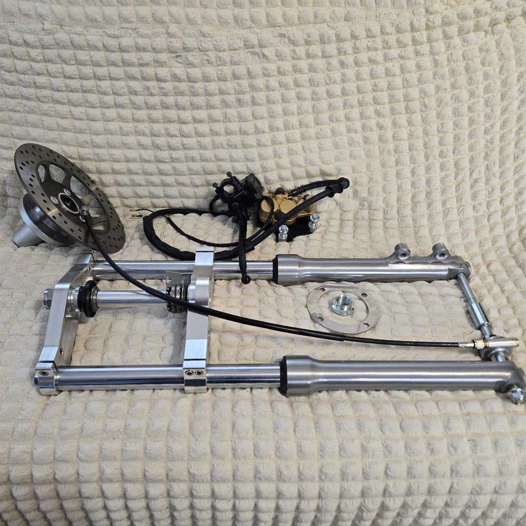 ★モンキー・ゴリラ★φ31フロントフォーク　デ ィスクブレーキキット