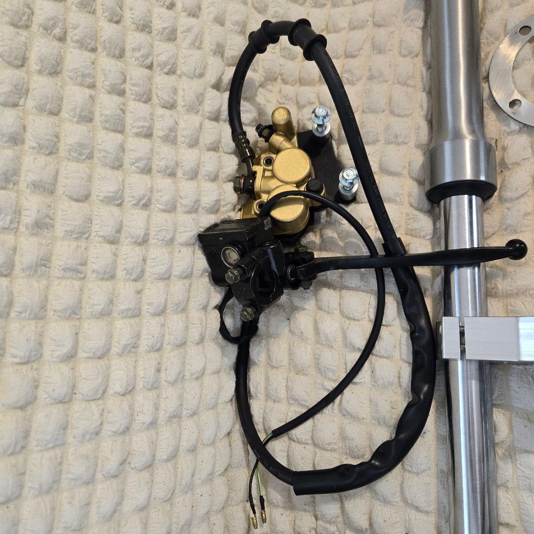 ★モンキー・ゴリラ★φ31フロントフォーク　デ ィスクブレーキキット