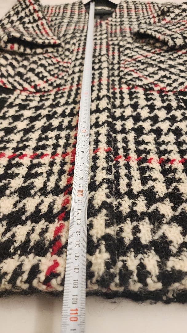 グレースゴンチネンタル　ダイアグラム　チェック柄ロングコート　36