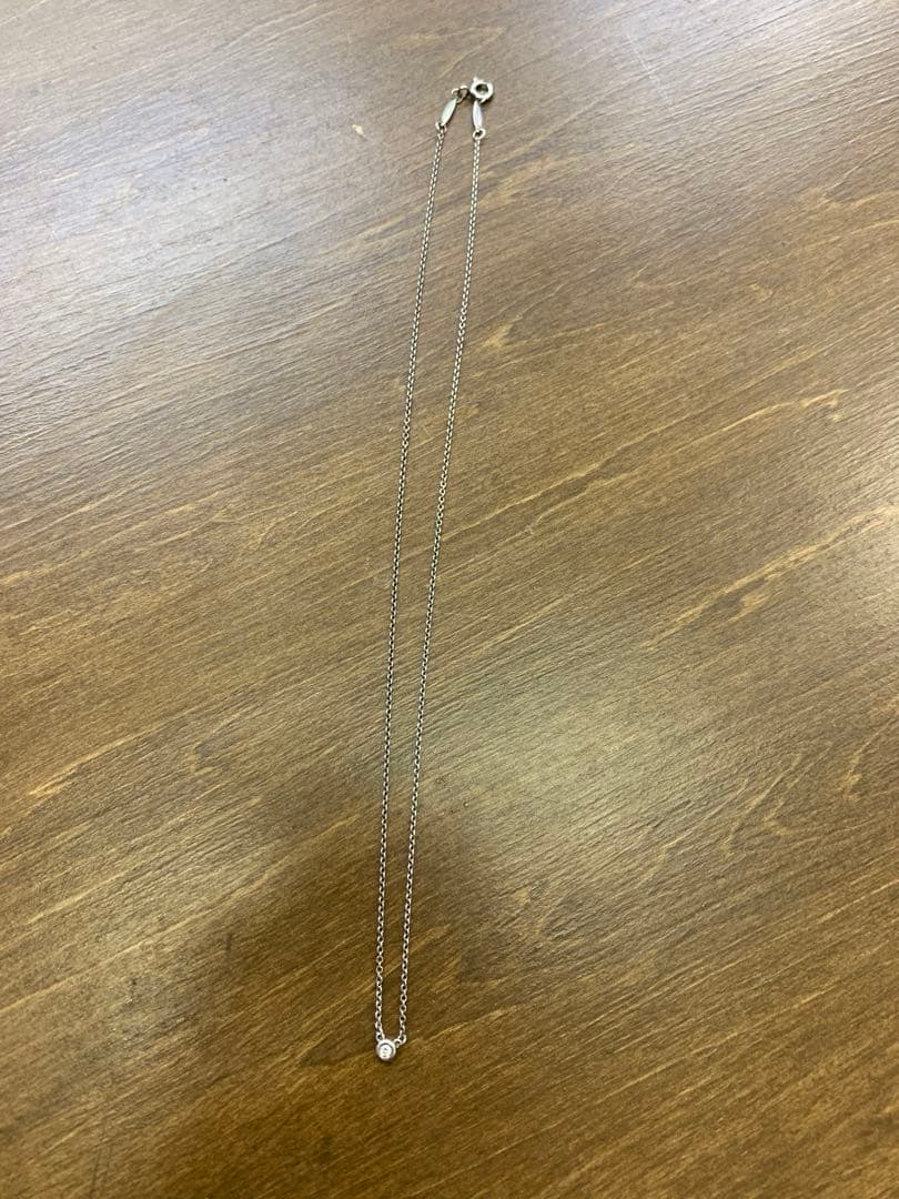 ティファニー　バイヤザード　0.03ct ネックレス　925 エルサペレッティ