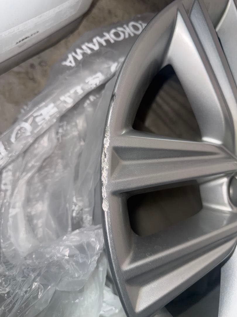 17インチ シルバー 多スポークホイール　クラウン210系　クラウン