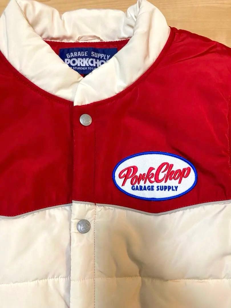 PORKCHOP パデッドベスト 25年秋 L 極美品