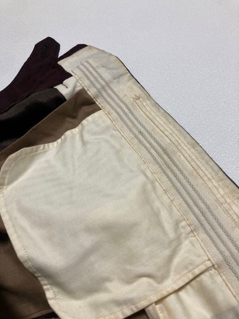 着画有り 60s vintage 昭和 スーツ セットアップ ダブル ウール