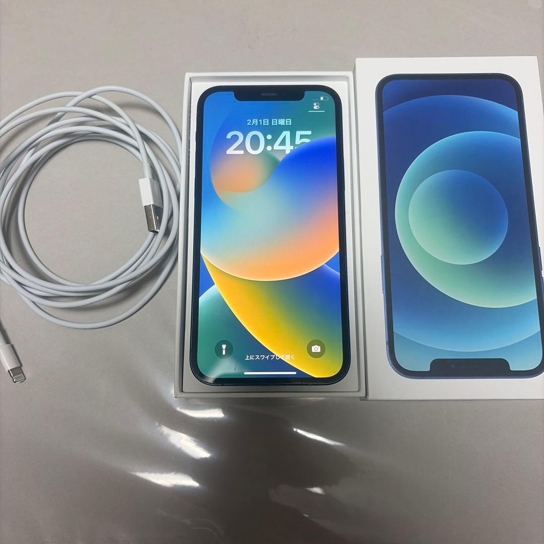 ⭐️最終値下げ⭐️ iPhone12 64GB SIMフリー ブルー