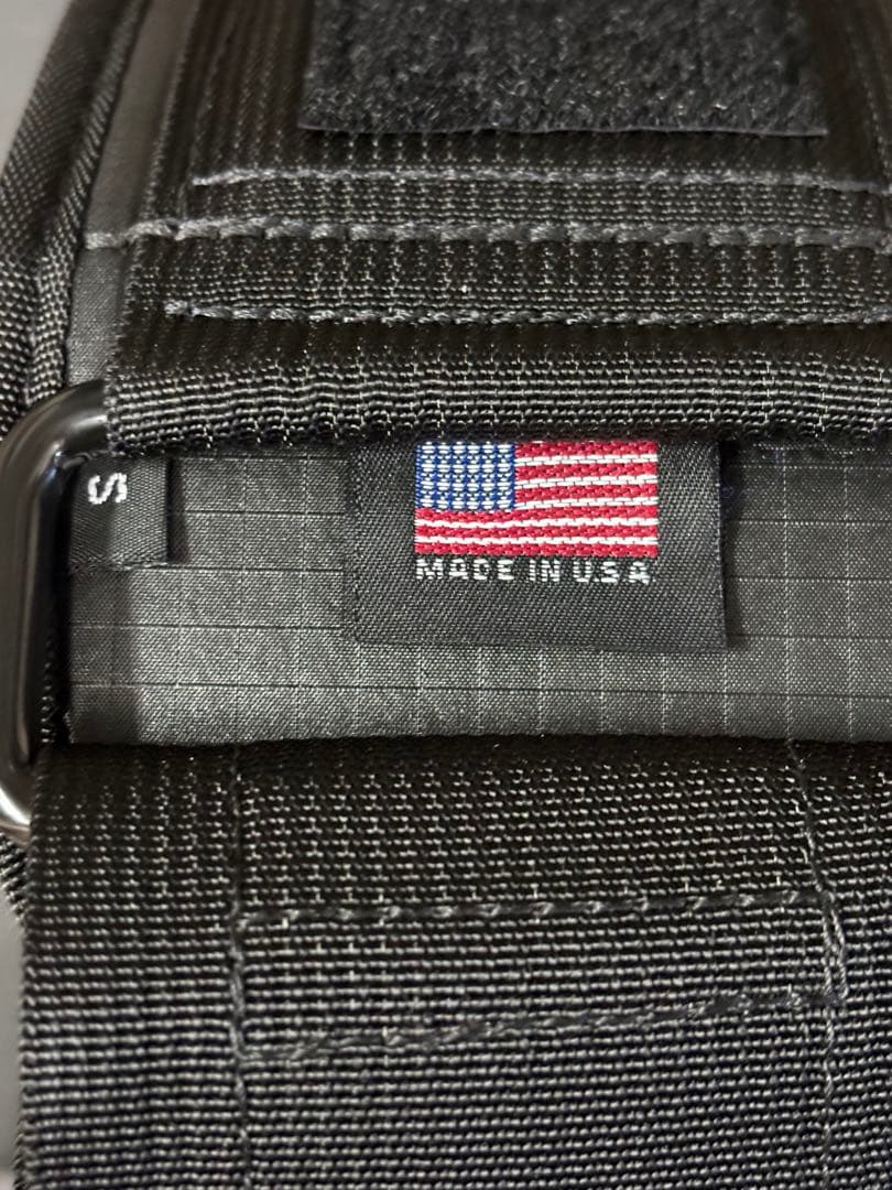 美品 ROGUE USA ナイロンリフティングベルト Sサイズ