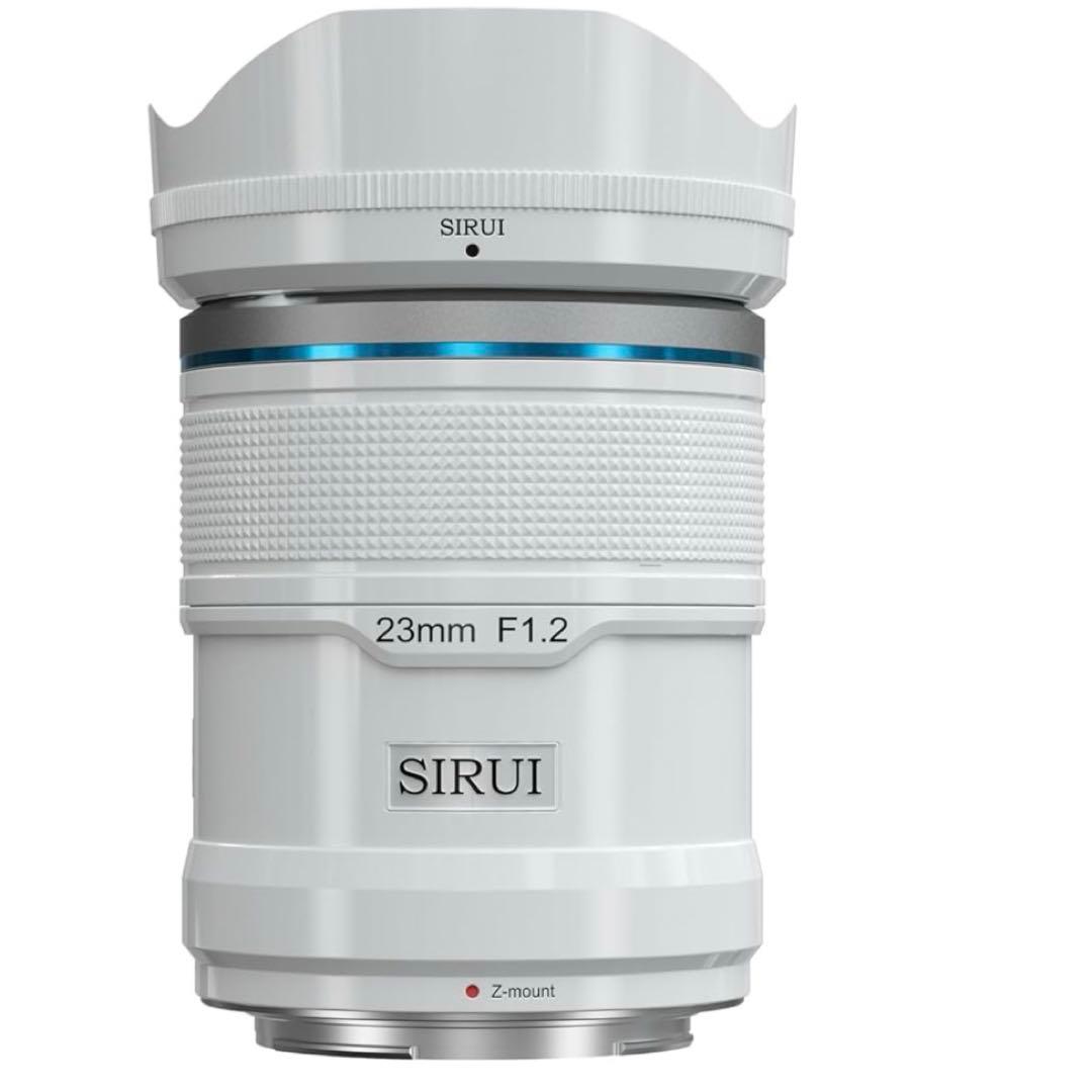 SIRUI F1.2 APS-C 23mm Zマウント　ホワイト