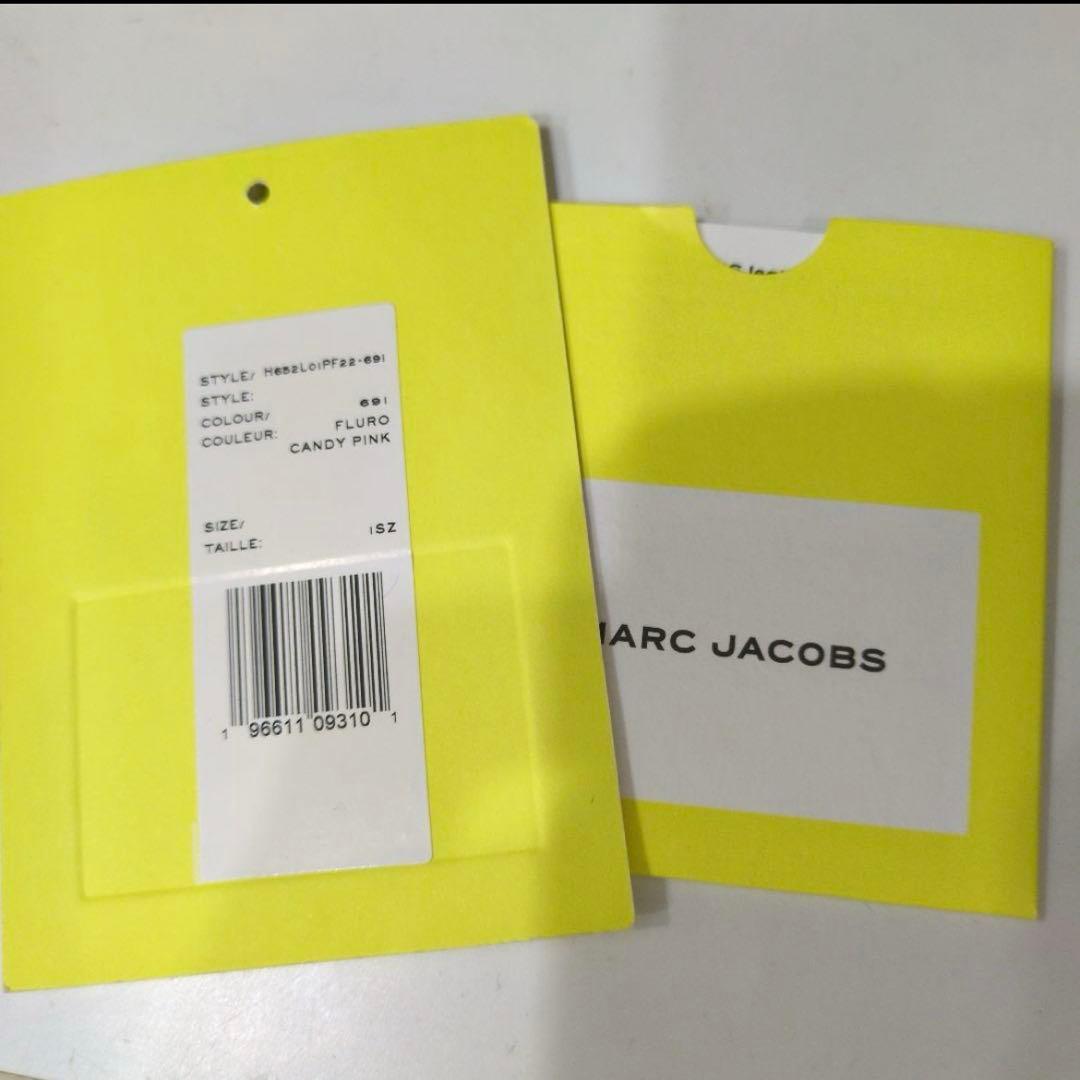 MARC JACOBS ピンク バケツ型バッグ
