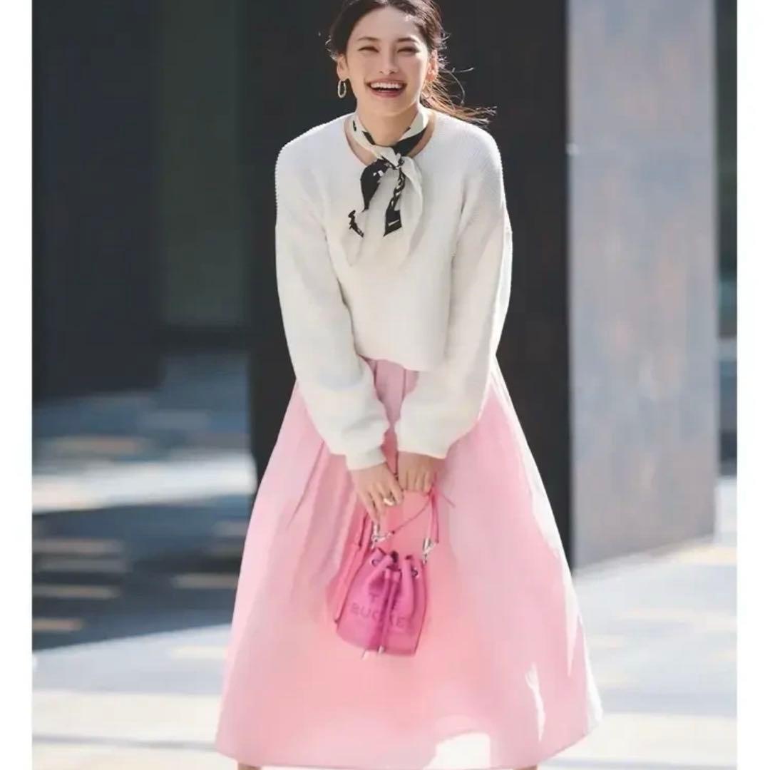 MARC JACOBS ピンク バケツ型バッグ