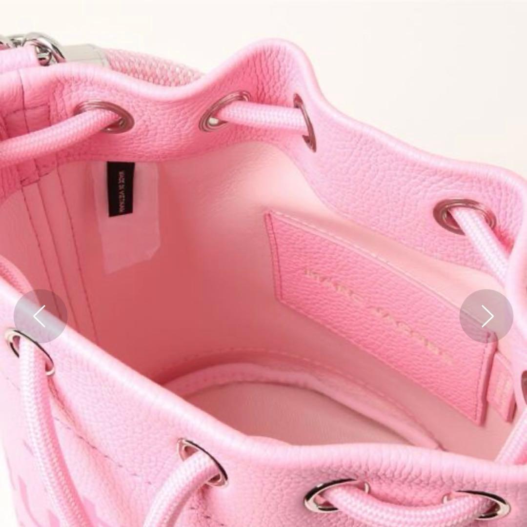 MARC JACOBS ピンク バケツ型バッグ