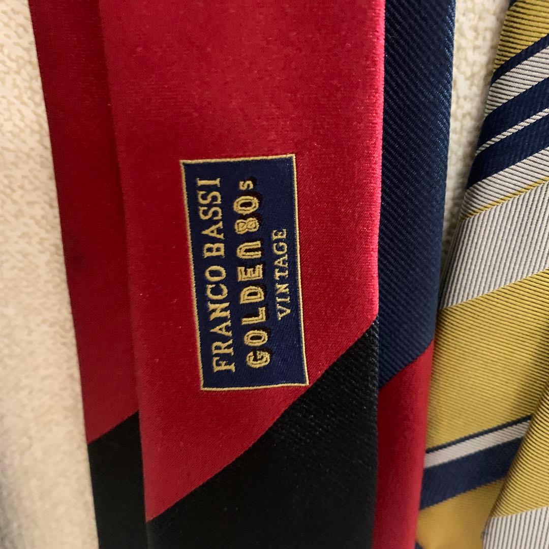 フランコバッシ Franco Bassi ネクタイ4点セット