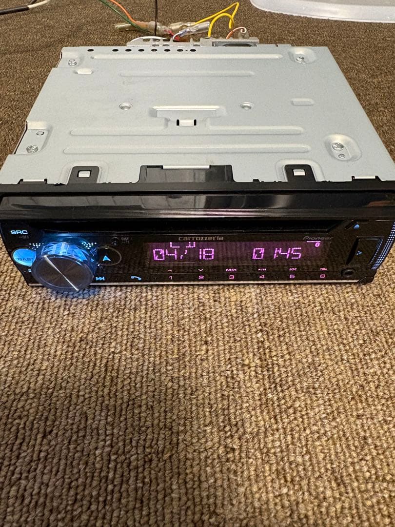 カロッツェリア 1din DEH-5500 Bluetooth スペアナ