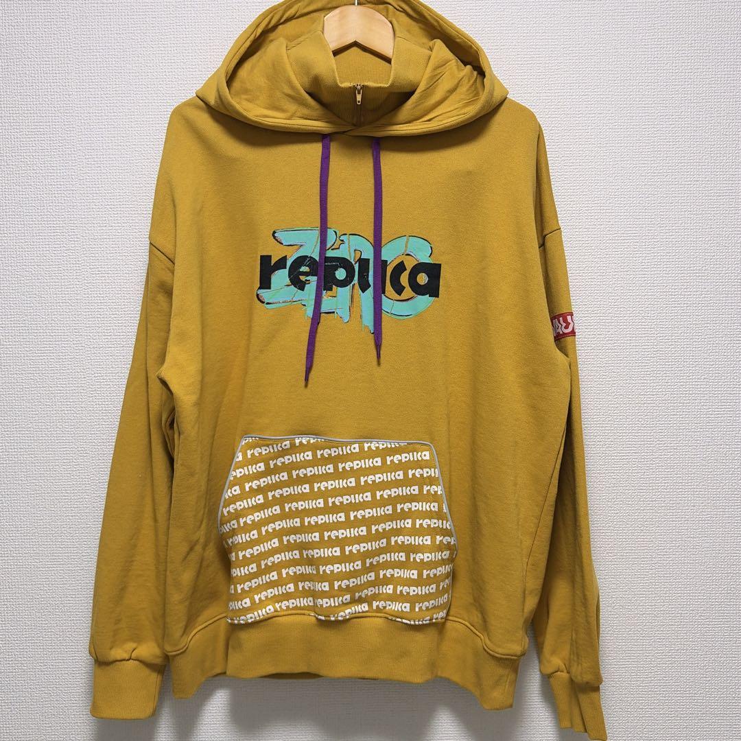 美品　バウンディー　VAUNDY replica フード付きパーカー M