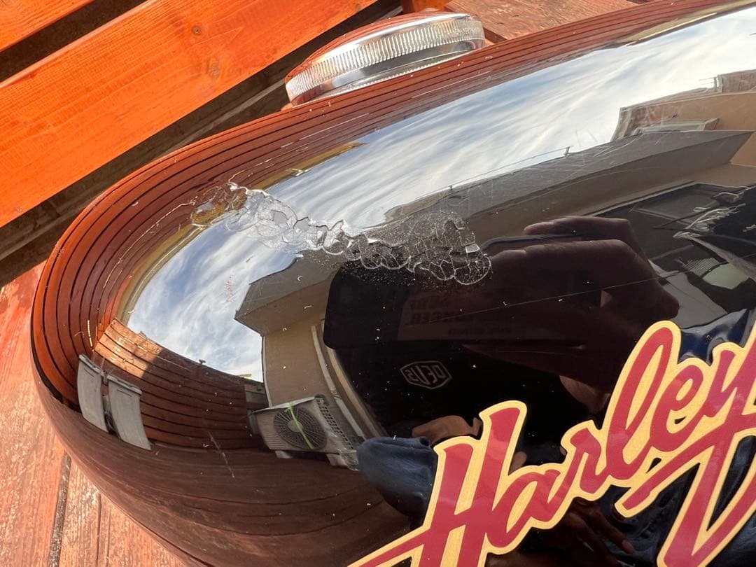 きゅう　Harley Davidson バイクタンク ブラック