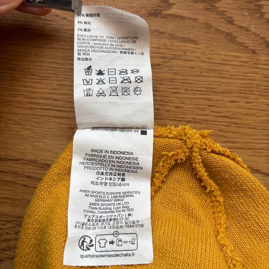 セ　ARC'TERYXニット帽　ビーニー　黄色