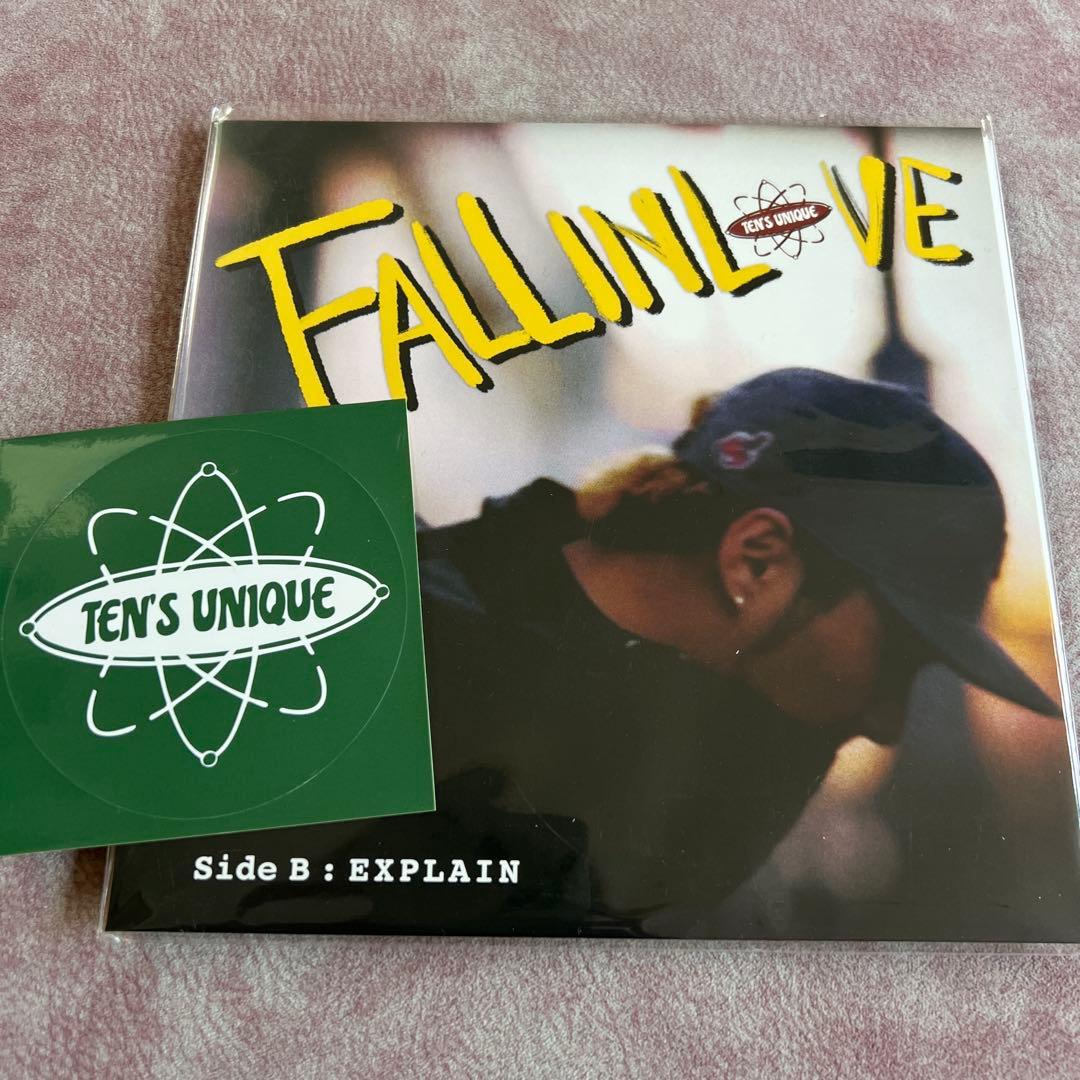 TEN'S UNIQUE FALL IN LOVEレコード 7インチ