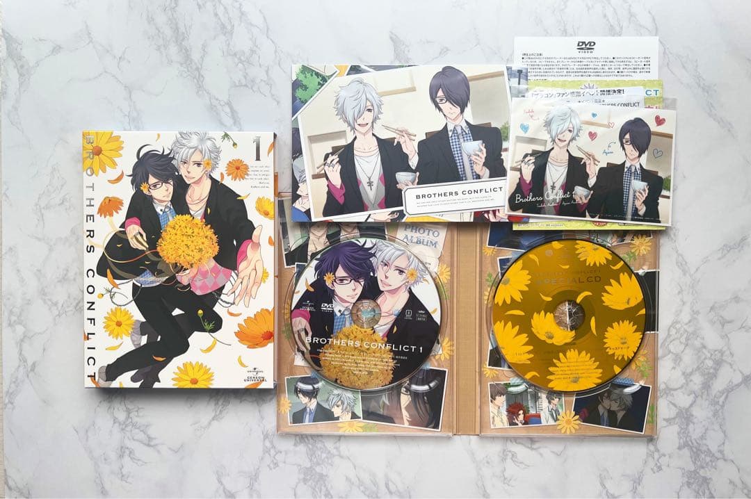 BROTHERS CONFLICT ブラコン 初回限定版 DVD 1~7巻