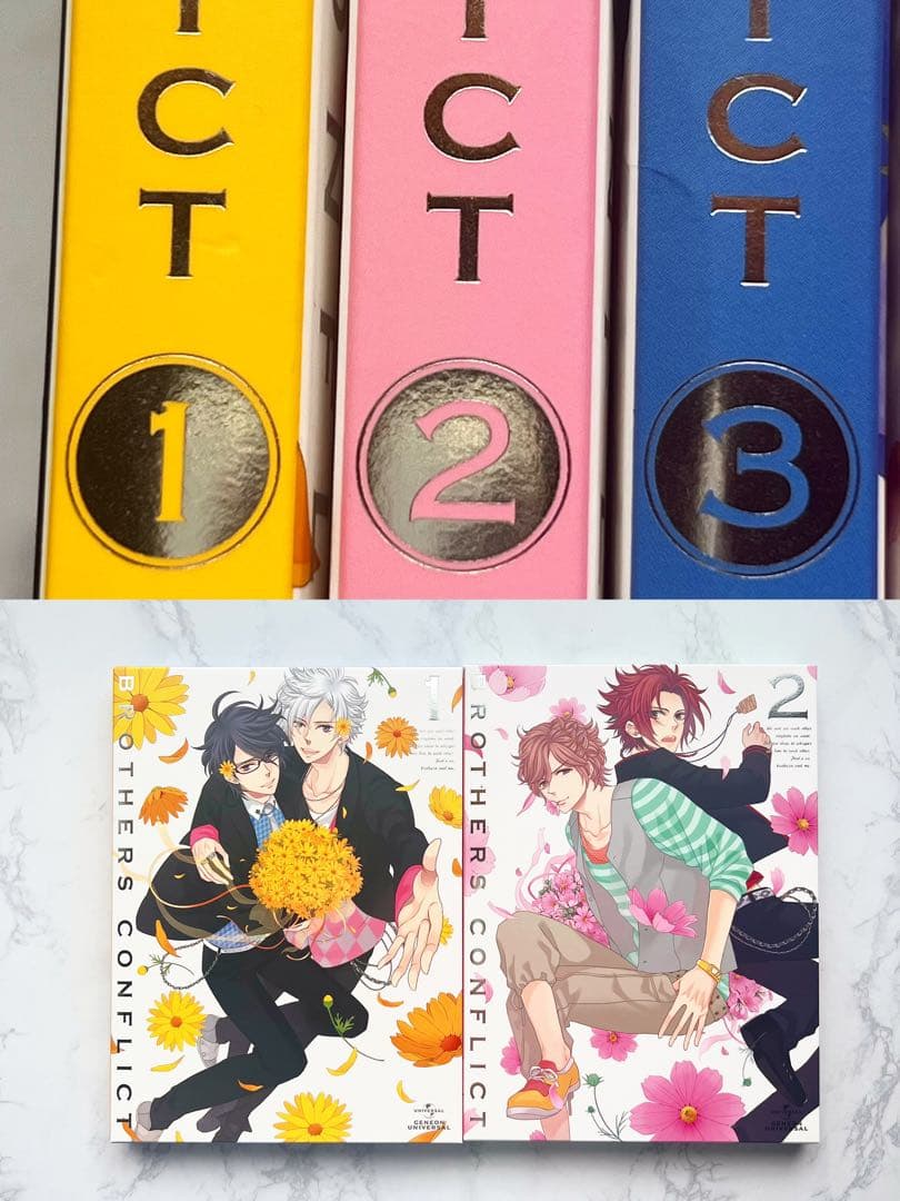 BROTHERS CONFLICT ブラコン 初回限定版 DVD 1~7巻