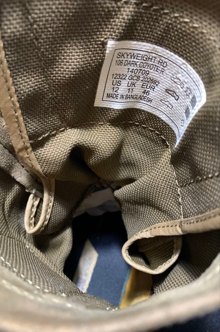 5.11タクティカル 日本未発売 コンバット タクティカル ブーツ 米軍放出品