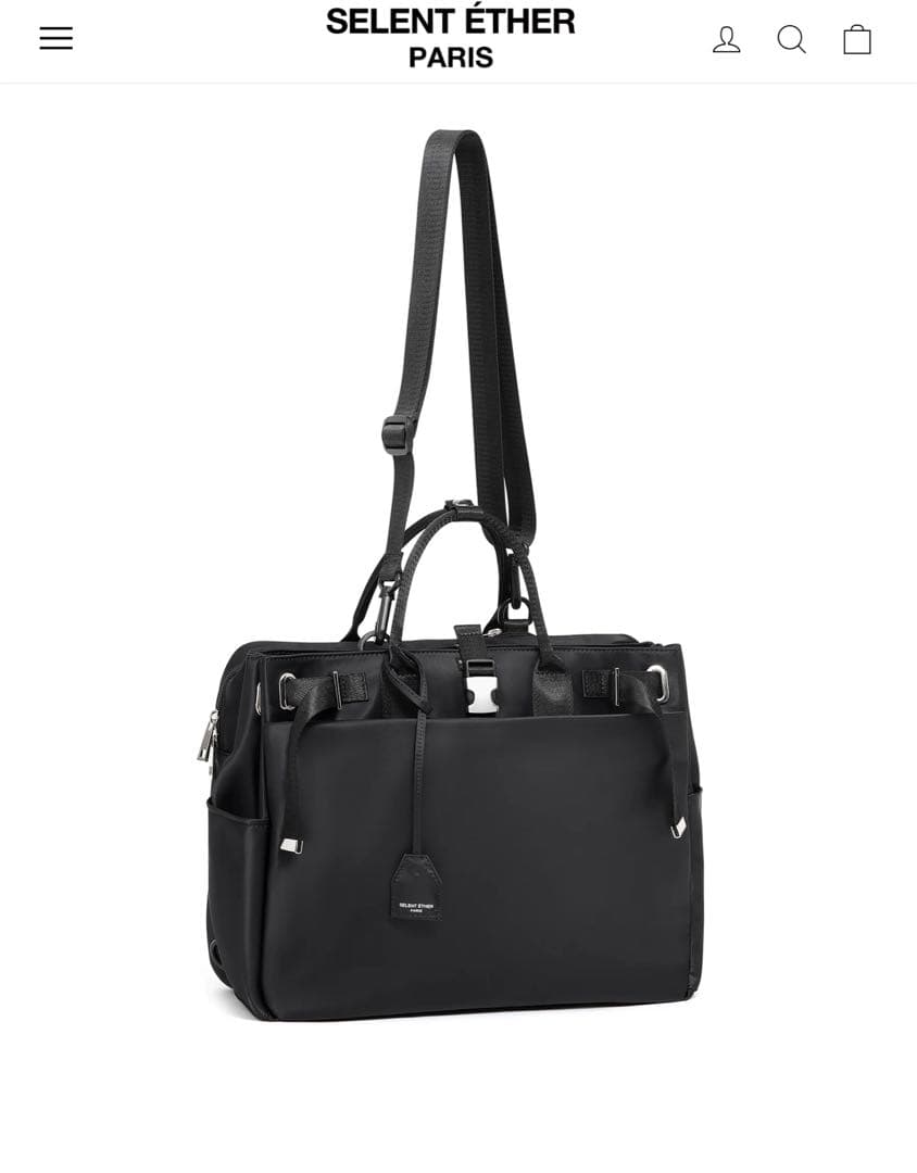 【ほぼ未使用】SELENT ÉTHER 36 SEPIA GREY