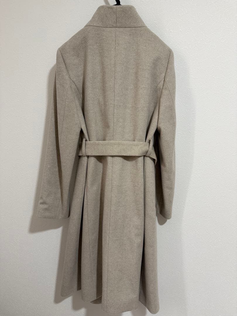【未使用】UNTITLED アンタイトル ロングコート ベージュ