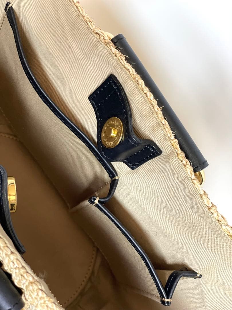 【新品未使用】ヴィオラドーロ ストロー かごバッグ