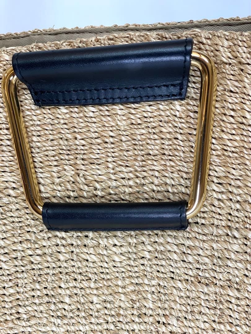 【新品未使用】ヴィオラドーロ ストロー かごバッグ