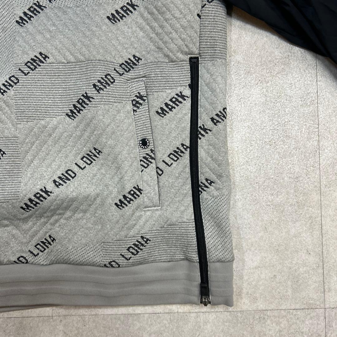 MARK&LONA アウター　グレー/ブラック