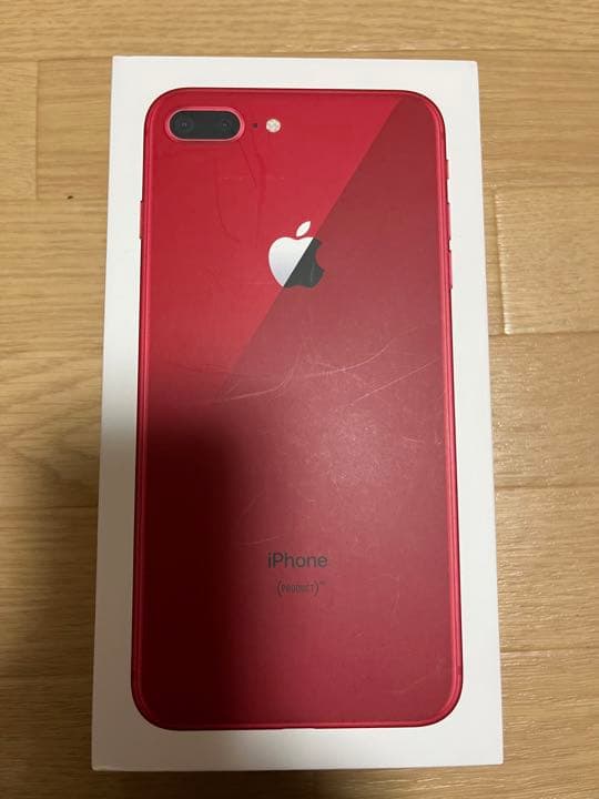 iPhone8Plus 64GB PRODUCT RED 赤 SIMフリー